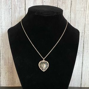 Vintage Siam goddess sterling necklace